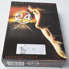 24 Season 4 Kiefer Sutherland DVD *BUY 2 GET 3 FREE*