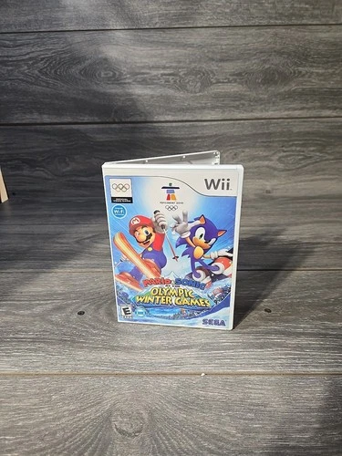 Mario & Sonic at the Olympic Winter Games — Nintendo Wii — CIB Complete — Tested