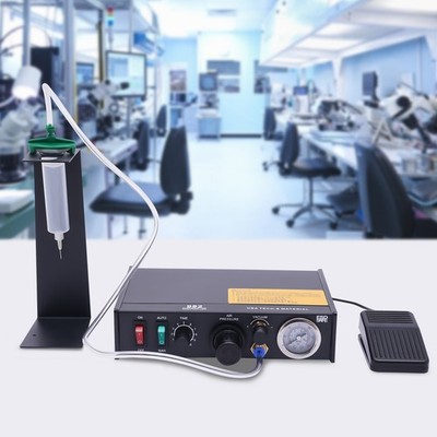 982 Semi-Automatic Glue Dispenser Machine Solder Paste Controller Glue Dropper!