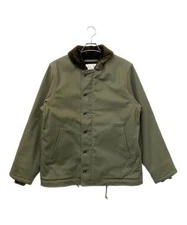 HOUSTON                    Selvedge Duck N-1 Deck Jacket olive 51408