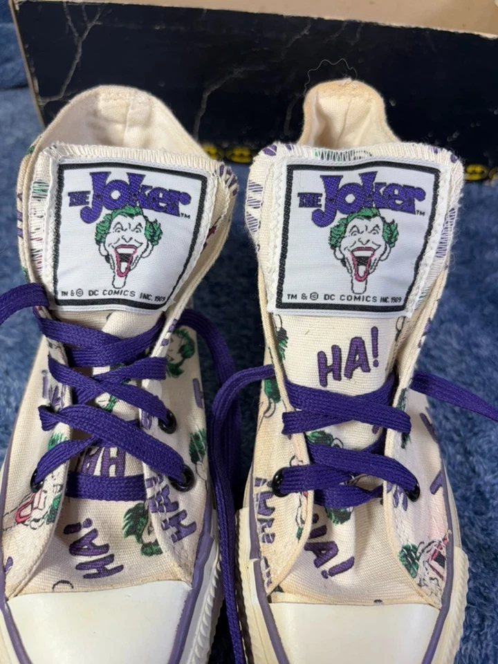 Converse Vintage Jokers Niños Talla 12 Hecho en EE. UU. Foto 3 de 4