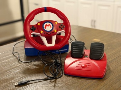 HORI Mario Kart Racing Wheel + Pedals for Nintendo Switch USB Steering Wheel