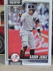26 Topps Series One #1 Aaron Judge  Clean Base Card