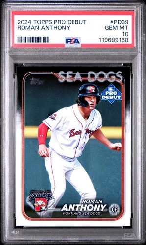 2024 Topps Pro Debut 🔥ROMAN ANTHONY🔥 RC Rookie PSA 10 💎 Gem Mint