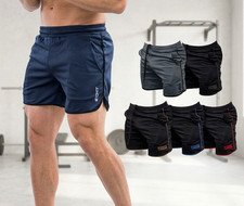Men's Sports Training Bodybuilding Summer Shorts Workout Fitness GYM Short Pants
