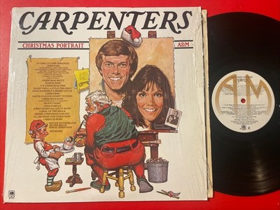 Carpenters Christmas Portrait LP A&M Holiday Classic + Shrink VG+/EX!!!!