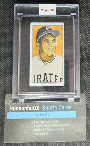 Roberto Clemente 2021 Topps Project 70 1958 #856 A/P By Brittney Palmer 48/51