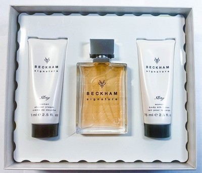 David Beckham Signature Story For Women 3pcs Set - 2.5oz EDT, Lotion & Shower