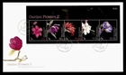 DR WHO 2004 NEW ZEALAND FDC GARDEN FLOWER S/S $6.20 R79938