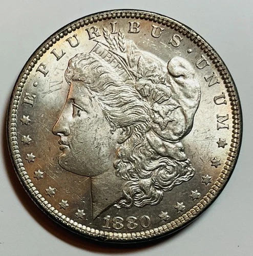 1880 Morgan Dollar  - Nice BU Coin - No Reserve