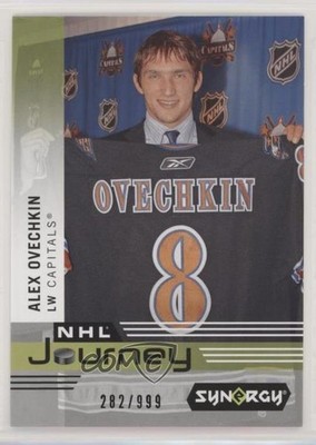 2019 Upper Deck Synergy NHL Journey Draft Day /999 Alex Ovechkin Alexander mq4