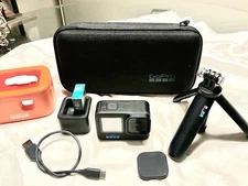 GoPro HERO10 Action Camera Bundle - Never Used.  Shorty Tripod, Floaty Case