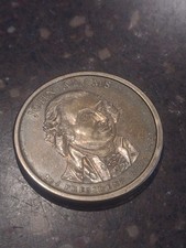 RARE Coin John Adams  PRESIDENT 1797-1801 Presidential Series $1 Coin