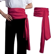 Satin Pirate Sash Medieval Renaissance Waist Belt for Halloween Costume