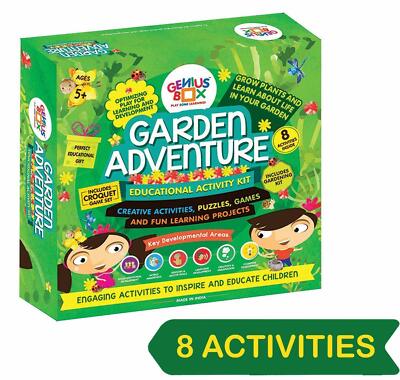 Genius Box Garden Adventure STEM Toy for 5+YRS Age DIY Educational Activity Kit