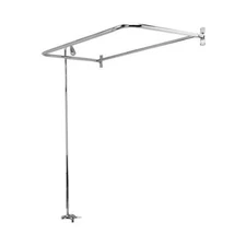 CLAWFOOT TUB ADD ON SHOWER RX2300A and Faucet Combo INCLUDES 54" D-SHOWER ROD 