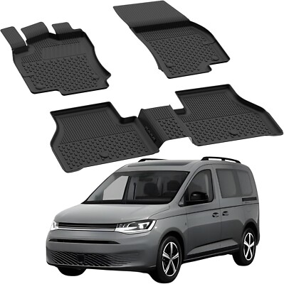 Floor Mats for Volkswagen Caddy 2020-2024 | Custom Fit Floor Liner for Car-