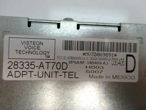 WIRE PLUG CONNECTOR PIG TAIL off TELEPHONE CONTROL MODULE for 03-06 G35 INFINITI - Picture 5 of 6