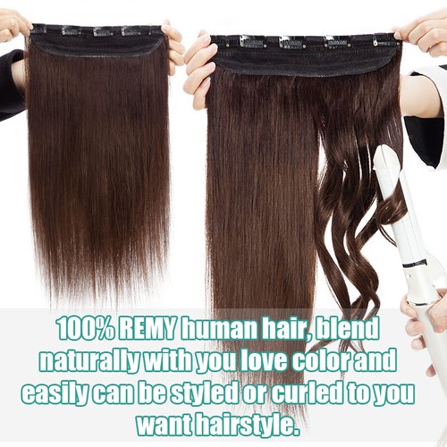 Extension Capelli Umani One Piece Clip In Remy 100% Mezza Testa Piena Balayage 100gr - Foto 11 di 43