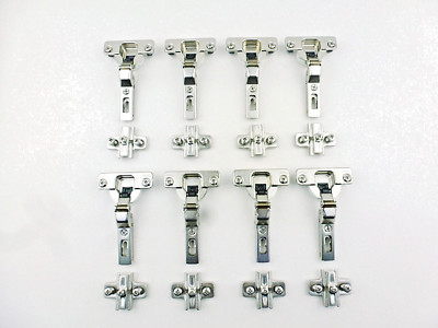 8 x Salice Scharnier 35 mm ,Dämpfung ,Topfband Topfbänder K9 Mittelwand Anschlag