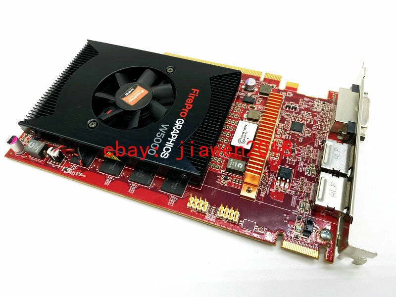 AMD ATI Radeon FirePro W5000 2GB GDDR5 Dual DisplayPort DVI Graphics Card - Image 3 of 4