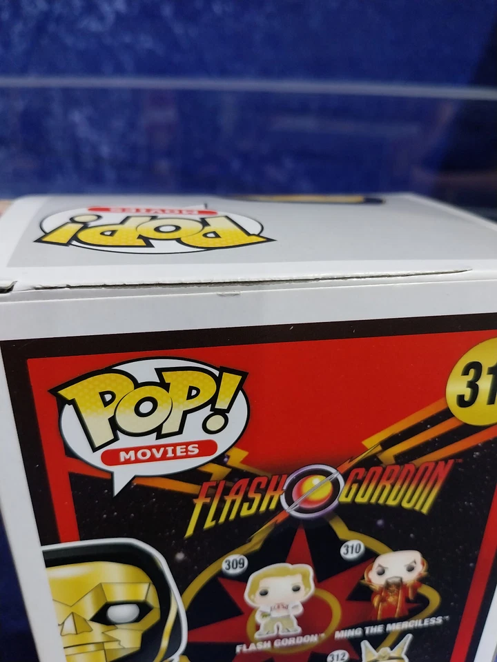 Películas de vinilo pop Flash Gordon 311 sin usar, en caja General Klytus 2016 + protector Foto 4 de 4