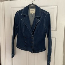 L’agence Denim Military Style Jacket Size S Size 8/10