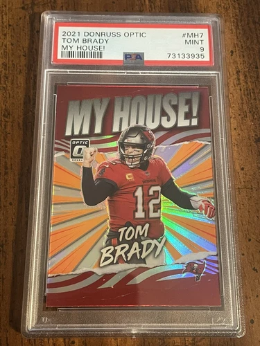2021 Donruss Optic #MH7 Tom Brady My House! PSA 9