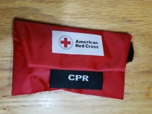 American Red Cross Mini Keychain CPR Kit w/ Face Shield & Gloves Fast Shipping