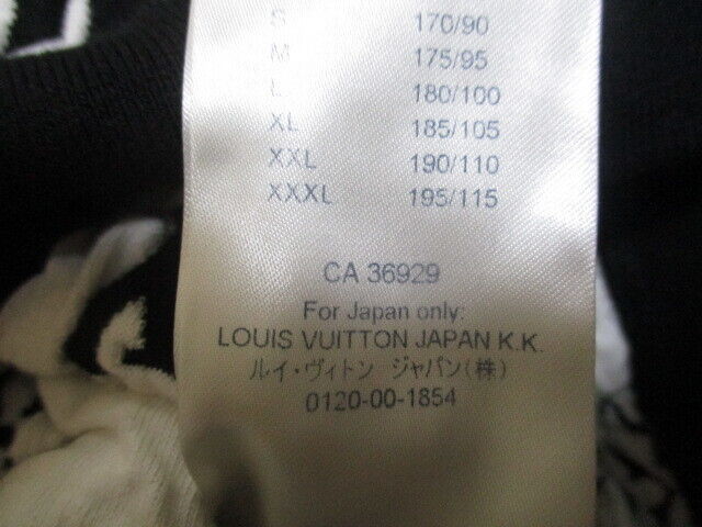 Louis Vuitton Rm201Q Tcj Hiy53W Monogram Sweatshirt Black mens | eBay