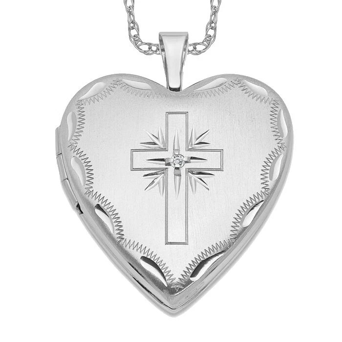 Locket White Religious Fashion Necklaces & Pendants
