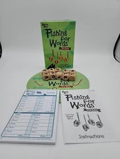 University Games FISHING FOR WORDS Dice Game Educational Complete 