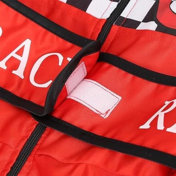 DISFRAZ DE TRAJE DE CARRERAS F-1 PARA NIÑOS con NOMBRE/NÚMERO PERSONALIZADO EN SUBLIMACIÓN DIGITAL Foto 3 de 4