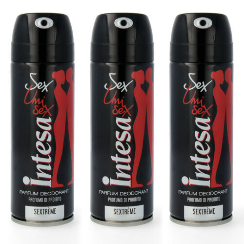 intesa unisex SEXTREME deo 3x 125ml Deodorant body spray - Bild 1 von 4