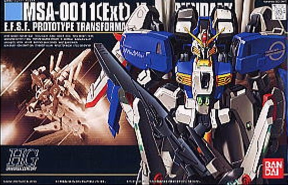 BANDAI HGUC 1/144 MSA-0011[Ext] Ex-S GUNDAM Plastic Model