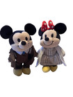 New ListingDisney nuiMos Kids Multicolor Mickey Mouse & Minnie Mouse Plushy Toy Set 6 3/4"