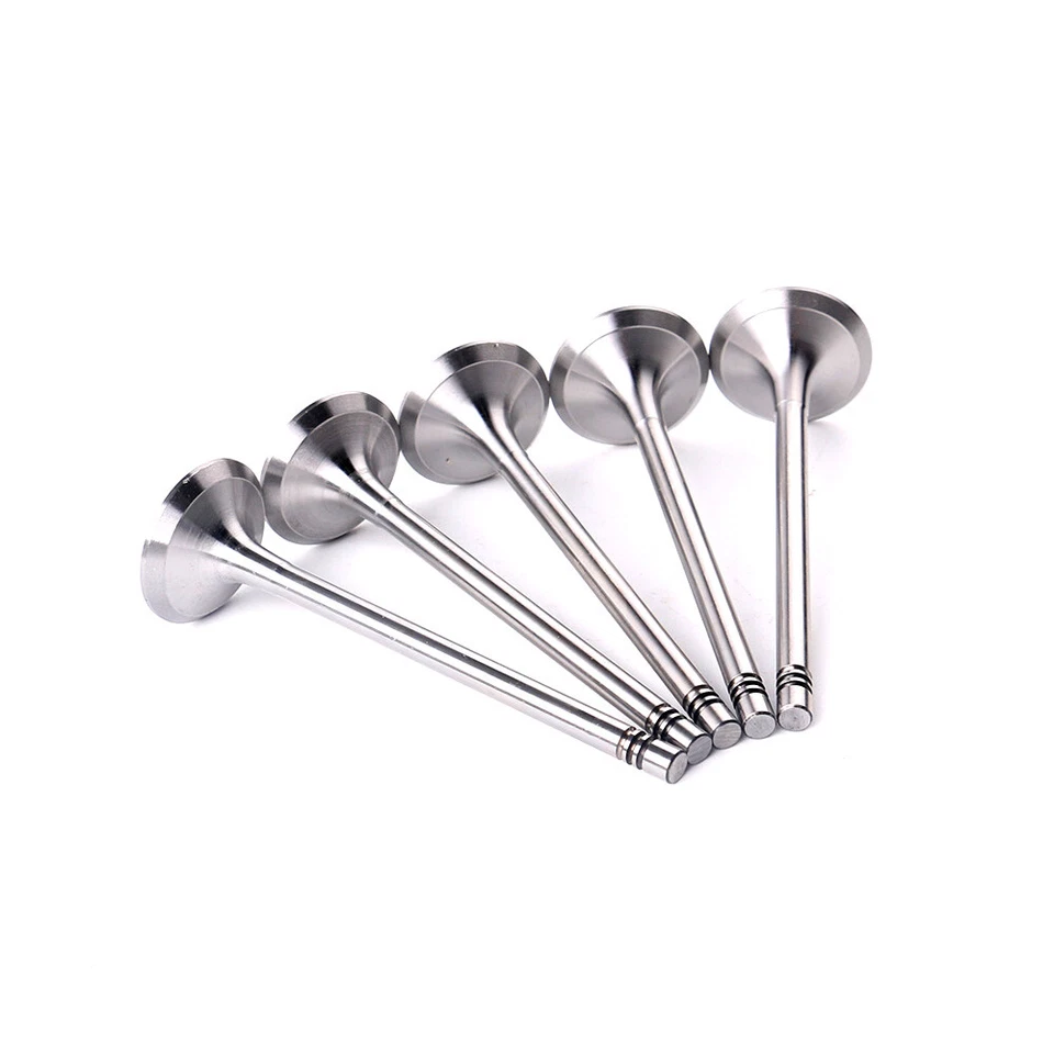 10Pcs For Volvo C30/70 V50/70 S40/60/70/80 XC70 Intake Valves 6mm Stem - 9454607 Foto 3 de 4