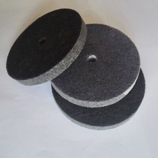 Ein Stück Vliesrad,Vlies Schleifrad f. Schleifmaschine Doppelschleifer,Korn: 80