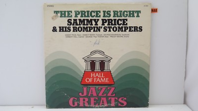Sammy Pric &His Rompin' Stompers   The Price Is Right Hall Of Fame (3)    JG-623