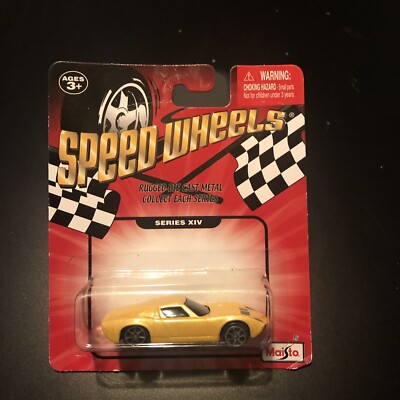 Maisto SPEED WHEELS Series XIV Diecast Vehicle 1966 Lamborghini Miura