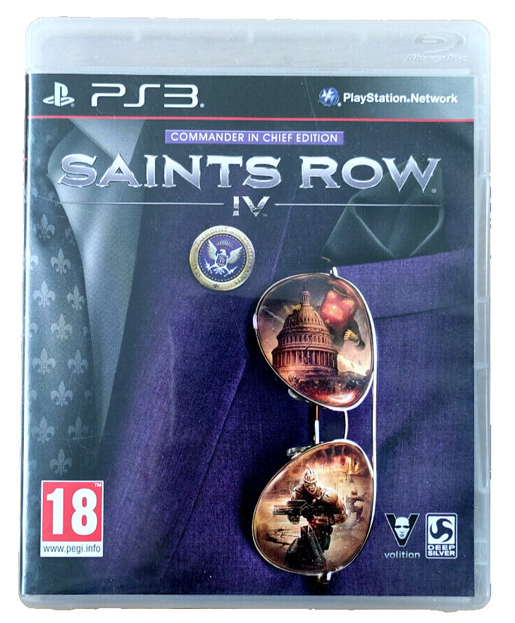 PS3 Saints Row 4 ( IV ) for Playstation 3 (with instruction Manual)