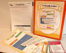 Evan-Moor Writing Center Folder Activity "A Friendly Letter" Grades 2-3