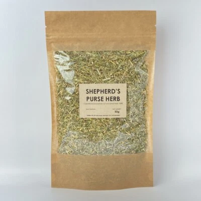 IHERBA Shepherd's Purse Herb | Capsella-bursa pastoris | natural herbal tea tasznik