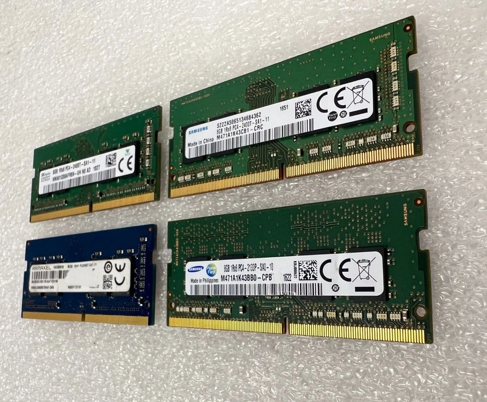 8GB DDR4 Laptop RAM PC4-2400T Mix brand Samsung SK hynix (1x8GB) TESTED &WORKING - Image 3 of 4