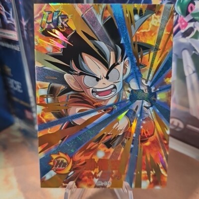 KID GOKU UR ULTRA RARE - Dragon Ball Super Heores TCG CARD GAME - Serie 1 Holo