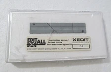 XEDIT Editall P-2 Block Professional Editing Splicing Part Vintage