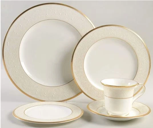 White Palace by Noritake plates, bowls, saucers, cups, tray, buy what you need