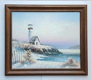 Jean Guichard La Jumnet Man In The Lighthouse Art Print Unframed