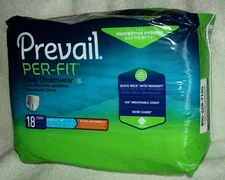 prevail adult diapers large Per-Fit Daily Underware 18 Extra Absorbency