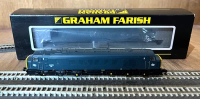 Graham Farish N Gauge Class 46 BR Blue 46 053 Catalogue No. 371-586 DCC Fitted - Image 1 of 4